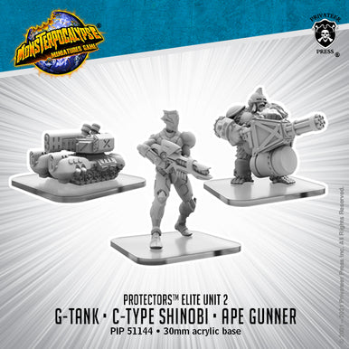 Monsterpocalypse - G-Tank, C-Type Shinobi & Ape Gunner