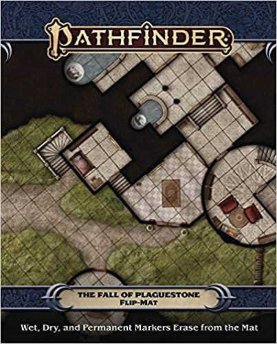 (BSG Certified USED) Pathfinder: RPG - Flip Mat: The Fall of Plaguestone