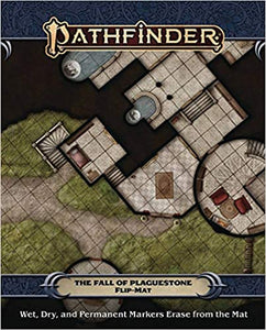 (BSG Certified USED) Pathfinder: RPG - Flip Mat: The Fall of Plaguestone