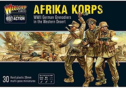 Bolt Action - Afrika Korps: WWII German Grenadiers in the Western Desert