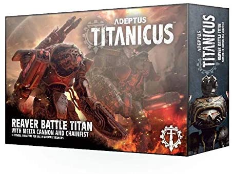 Adeptus Titanicus - Reaver Battle Titan w/ Melta Cannon & Chainfist