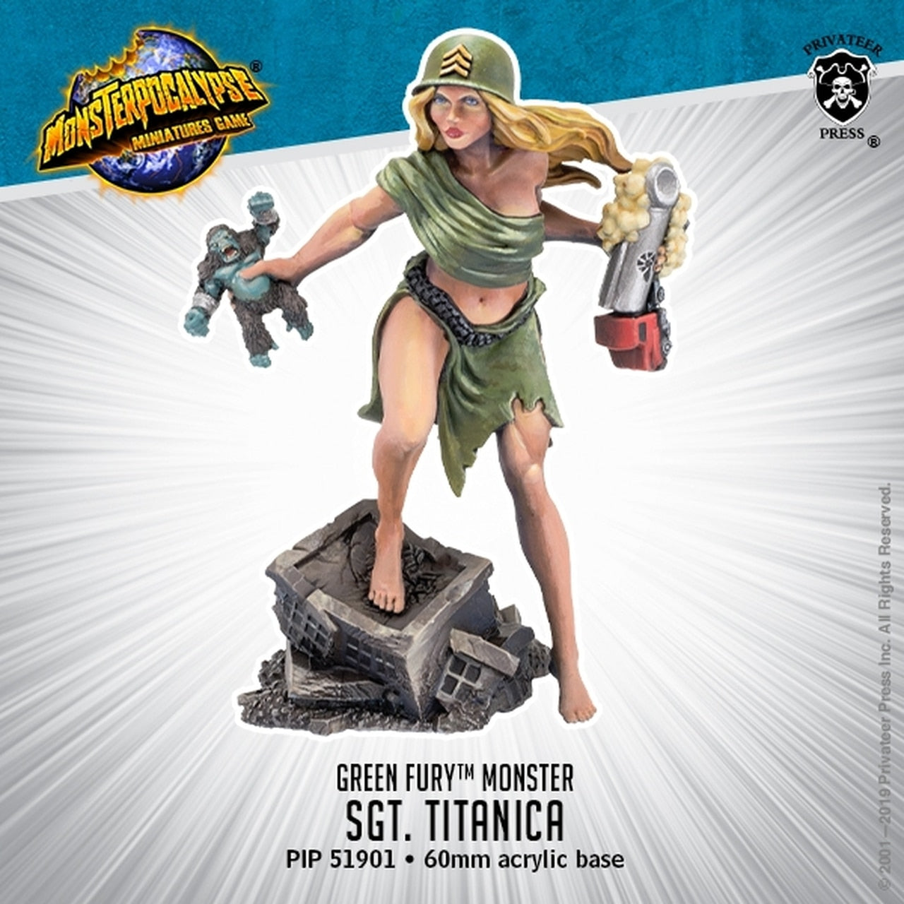 Monsterpocalypse - Sergeant Titanica