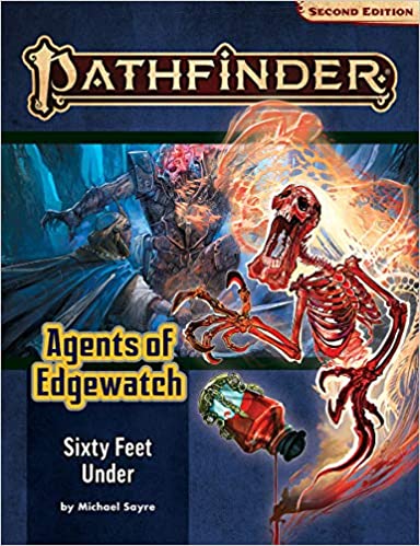 (BSG Certified USED) Pathfinder: RPG - Adventure Path: Agents of Edgewatch - Part 2: Sixty Feet Under