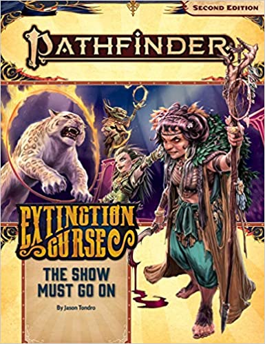 (BSG Certified USED) Pathfinder: RPG - Adventure Path: Extinction Curse - Part 1: The Show Must Go On