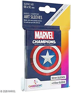 Art Matte Sleeves - Captain America