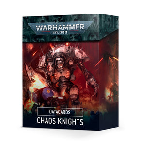 Warhammer: 40,000 - Chaos Knights Datacards (2022)
