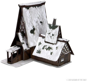 Icons of the Realms: Rime of the Frostmaiden - The Lodge Papercraft Set