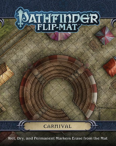 (BSG Certified USED) Pathfinder: RPG - Flip Mat: Carnival