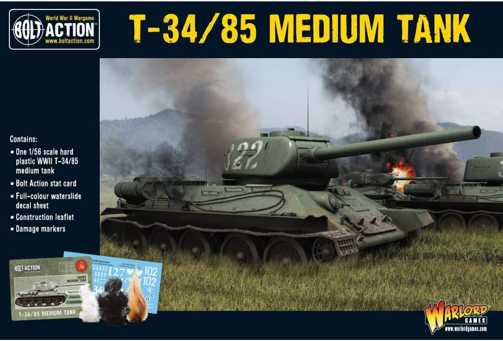 Bolt Action - T34/85 Medium Tank
