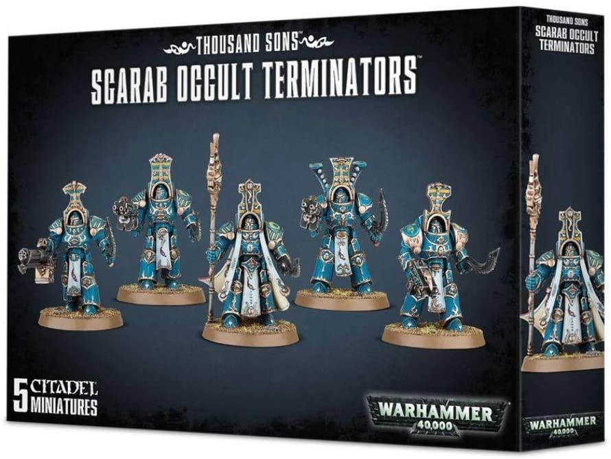 Warhammer: 40,000 - Thousand Sons: Scarab Occult Terminators