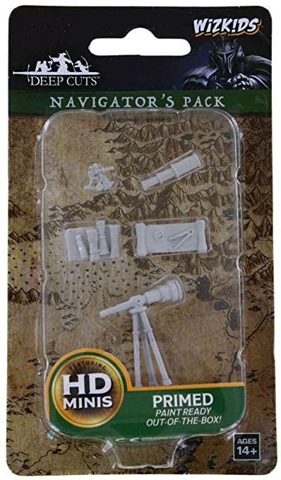 Wizkids: Deep Cuts Unpainted Miniatures - Navigator's Pack