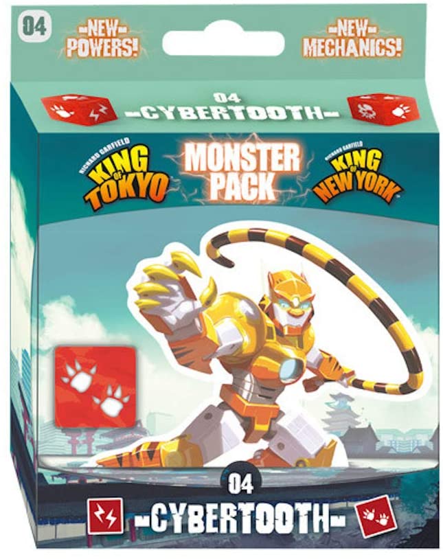 King of Tokyo/ King of New York - Cybertooth Monster Pack