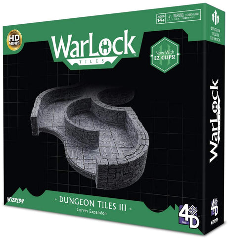 WarLock Tiles - Dungeon Tile III: Curves