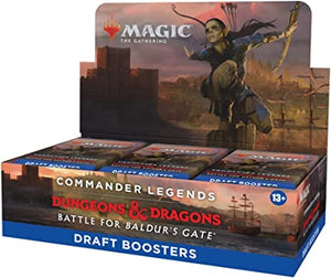 Magic: the Gathering - Commander Legends: Dungeons & Dragons Battle for Baldur's Gate - Draft Booster Display (24)