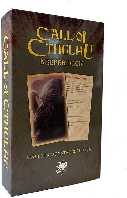 Call of Cthulhu - The Malleus Monstrorum Keeper Deck