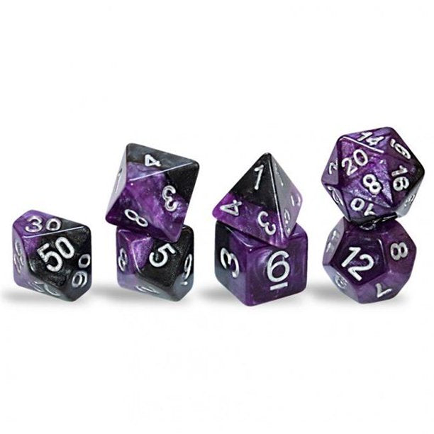 Halfsies Dice: Poly - Panther (7)
