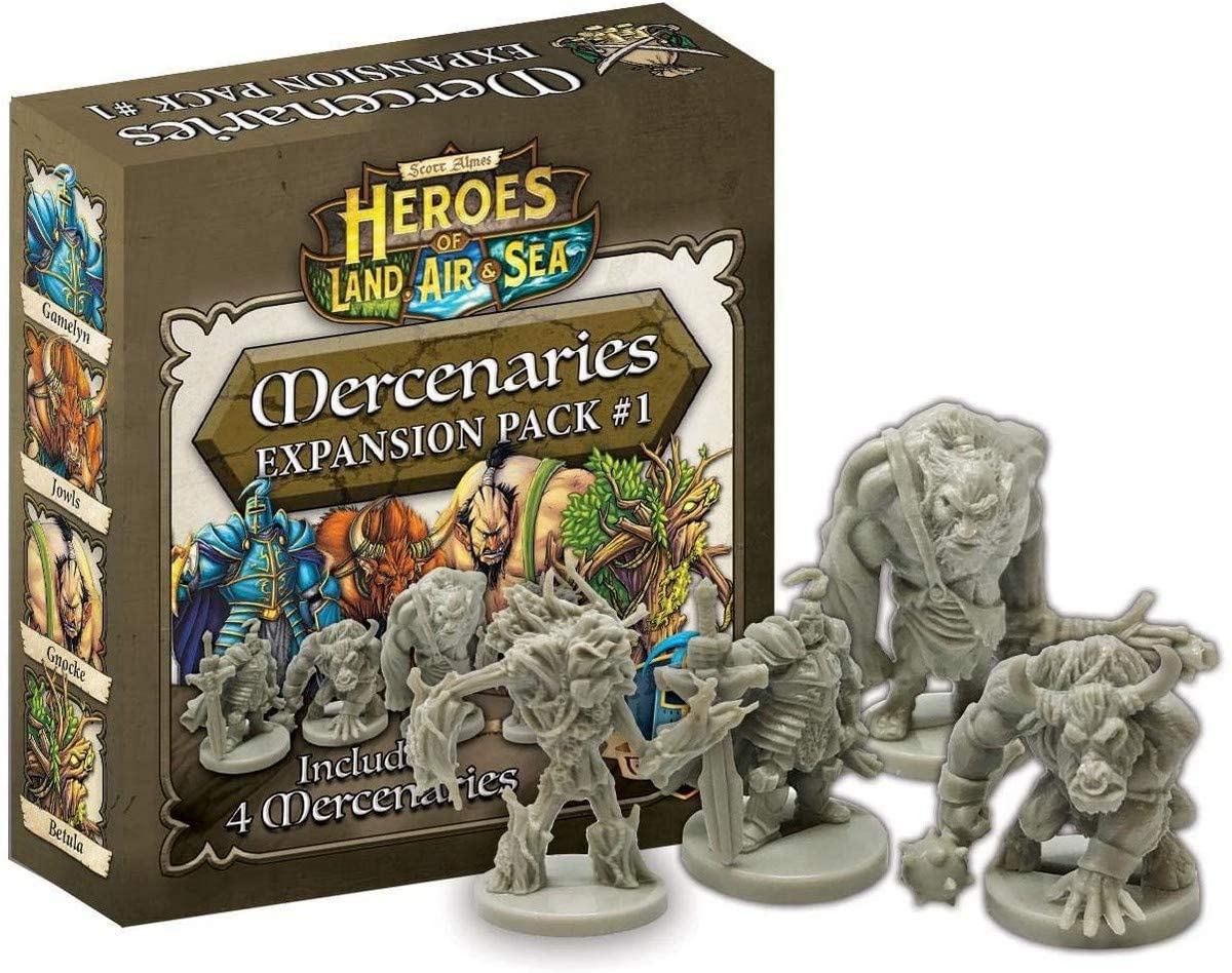 Heroes of Land, Air & Sea - Mercenary Pack #1