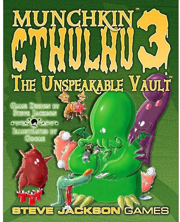 (BSG Certified USED) Munchkin Cthulhu - #3: Unspeakable Vault