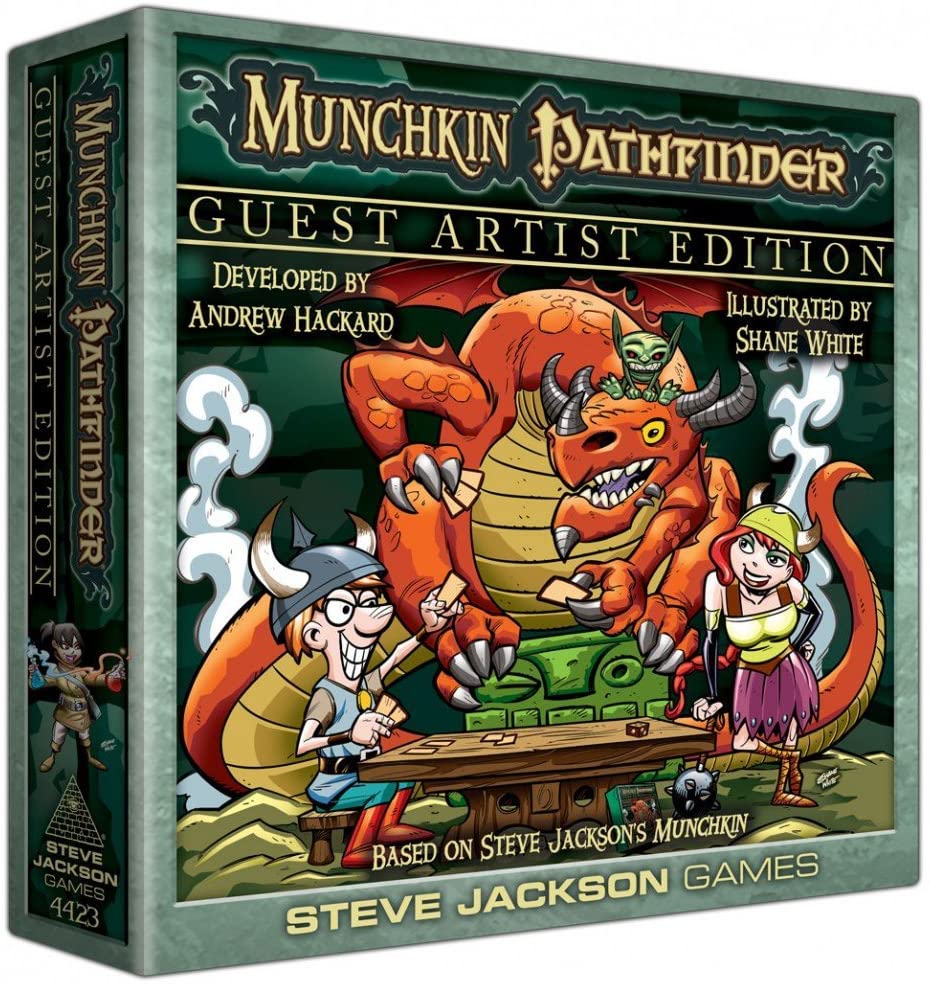(BSG Certified USED) Munchkin Pathfinder - Guest Artist Edition (Shane White)