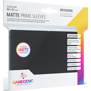Matte Prime Sleeves - Black