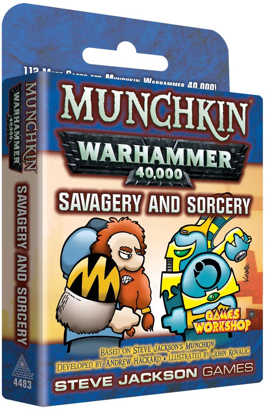 Munchkin Warhammer: 40K - Savagery and Sorcery