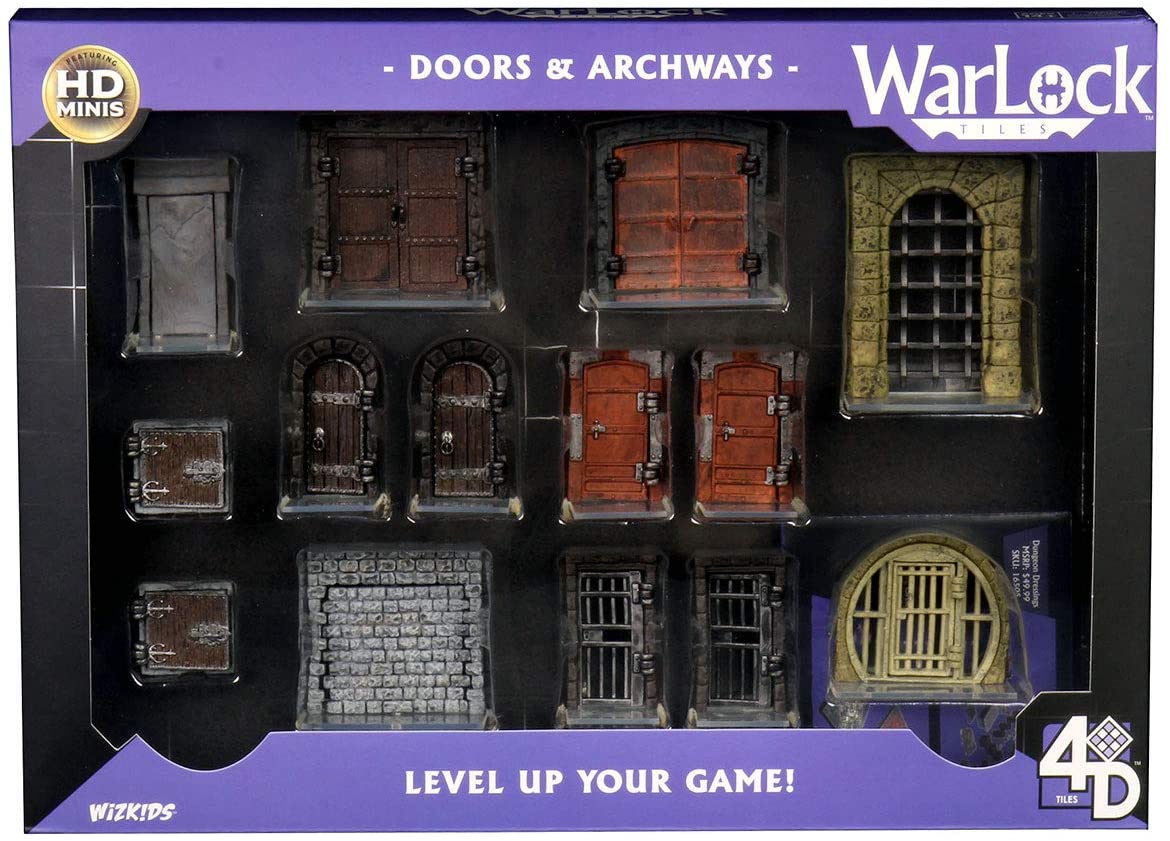 WarLock Tiles - Doors & Archways