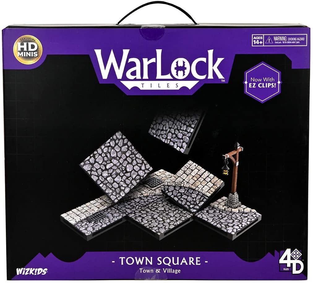 WarLock Tiles - Town & Village: Town Square
