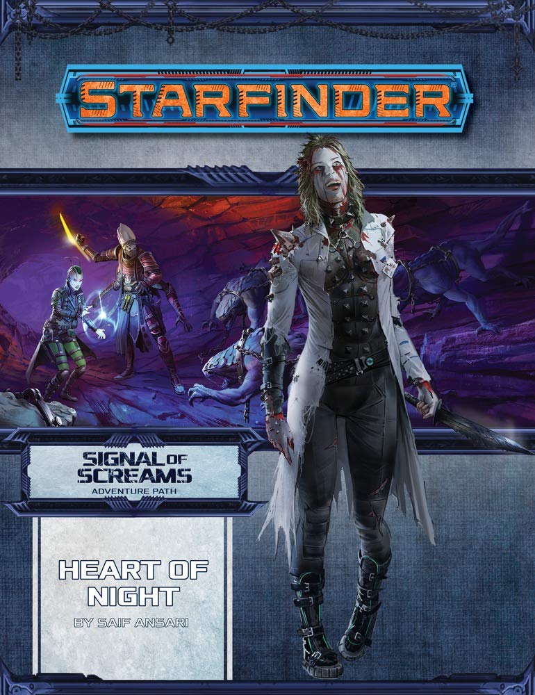 (BSG Certified USED) Starfinder: RPG - Adventure Path: Signal of Screams - Part 3: Heart of Night