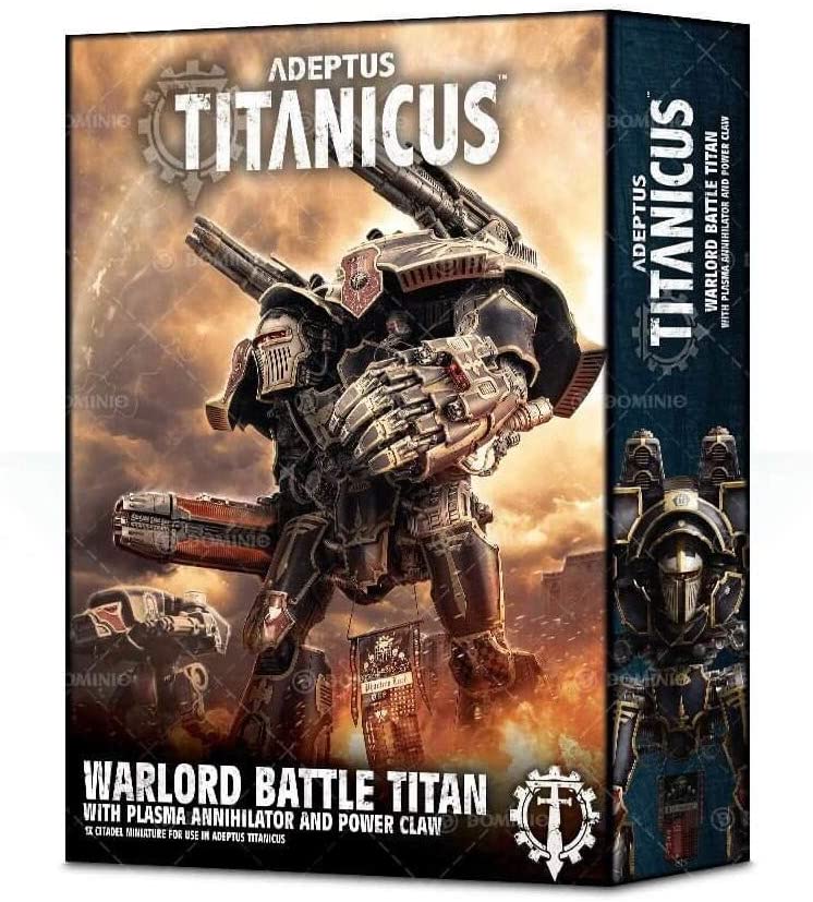 Adeptus Titanicus - Warlord Battle Titan w/ Plasma Annihilator & Power Claw