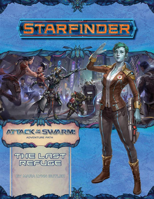 (BSG Certified USED) Starfinder: RPG - Adventure Path: Attack of the Swarm! - Part 2: The Last Refuge