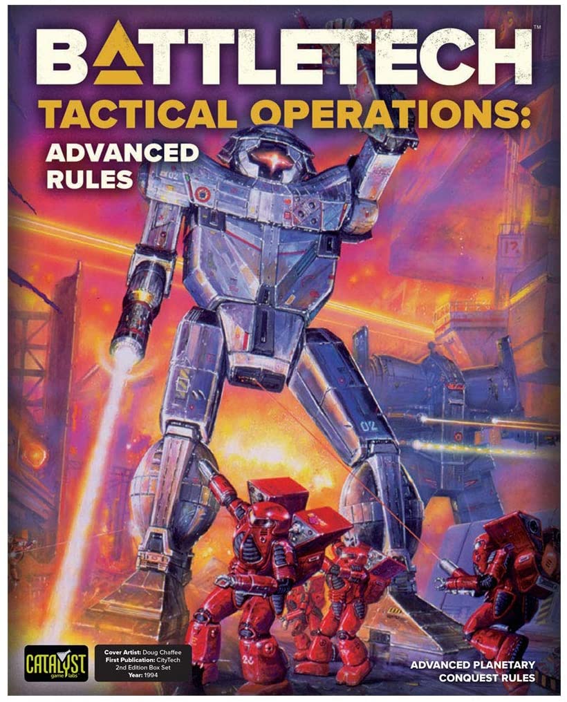 BattleTech - Tactical Operations: Advanced Rules
