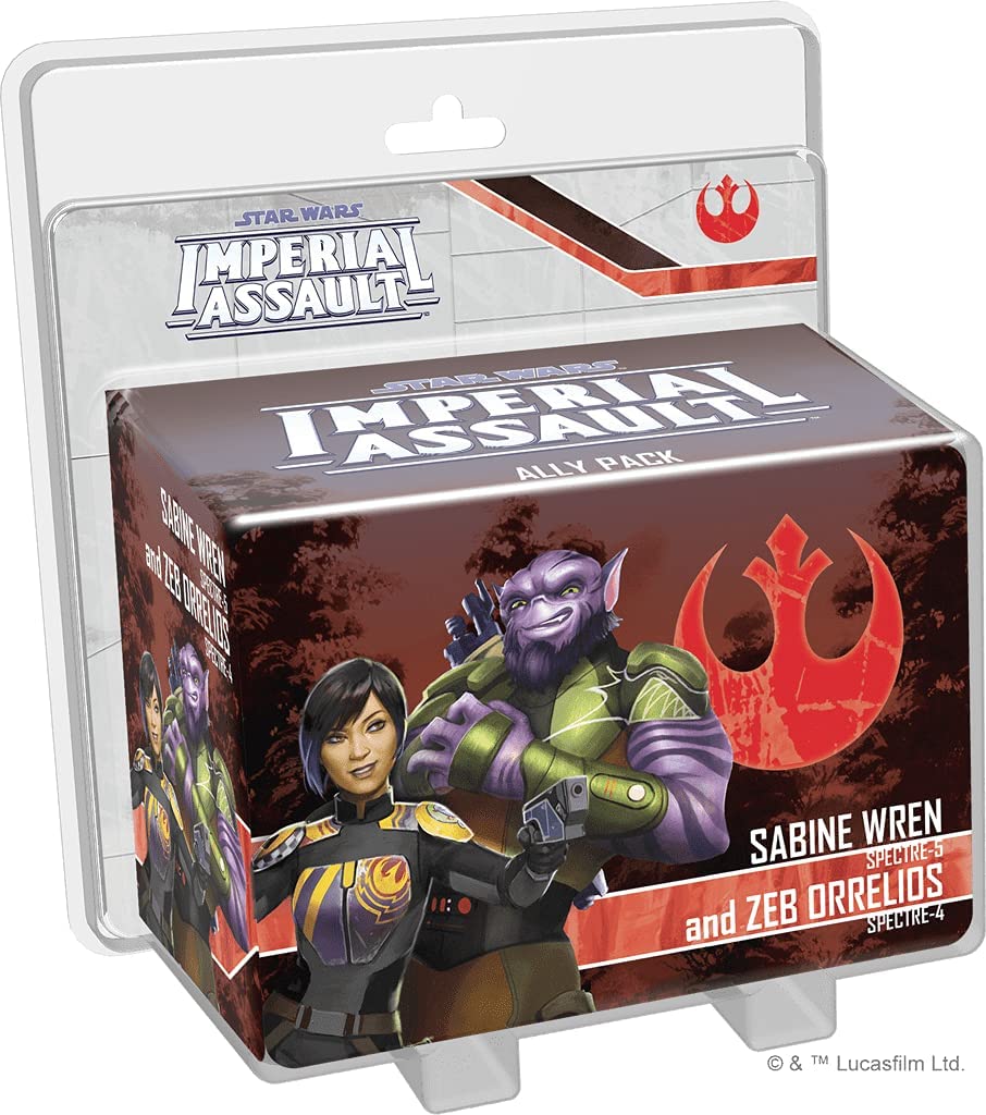 Star Wars: Imperial Assault - Sabine Wren and Zeb Orrelios