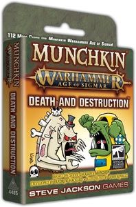 (BSG Certified USED) Munchkin Warhammer: Age of Sigmar - Death and Destruction