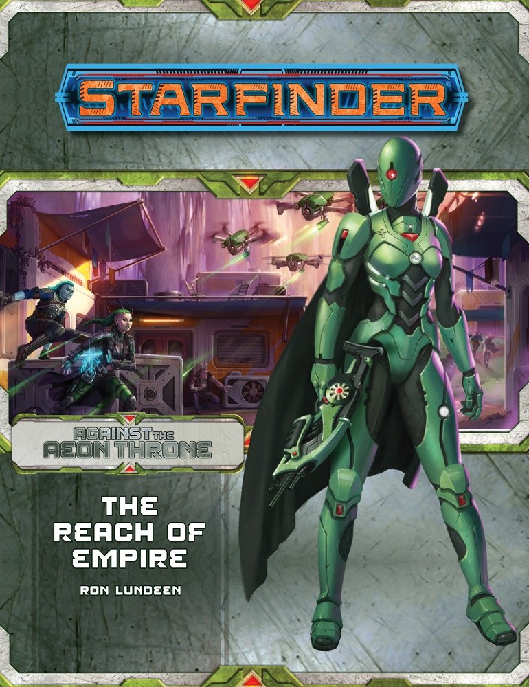 (BSG Certified USED) Starfinder: RPG - Adventure Path: Against the Aeon Throne - Part 1: The Reach of Empire