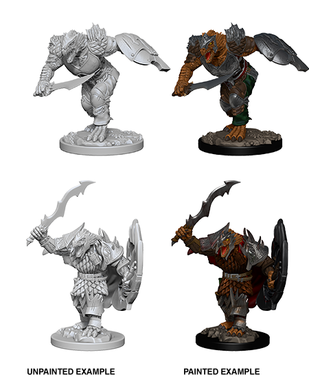 Nolzur's Marvelous Unpainted Miniatures - Dragonborn Male Fighter (73198)