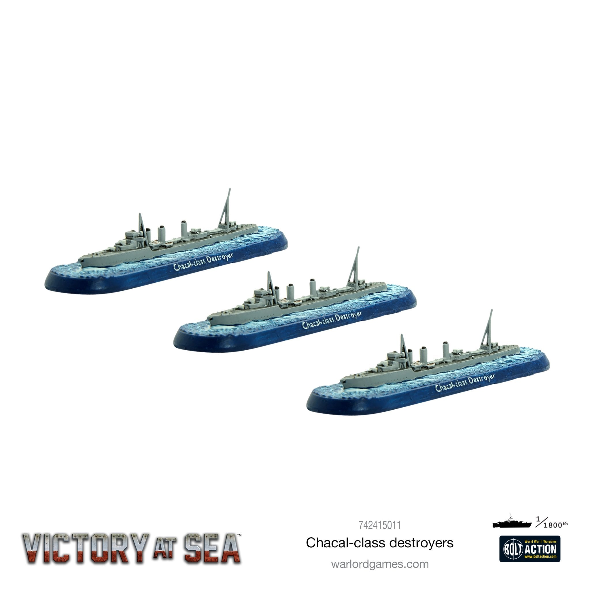 Victory at Sea - Chacal Class Destroyers