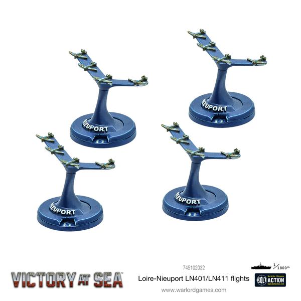 Victory at Sea - Loire-Nieuport LN401/LN411 Flights