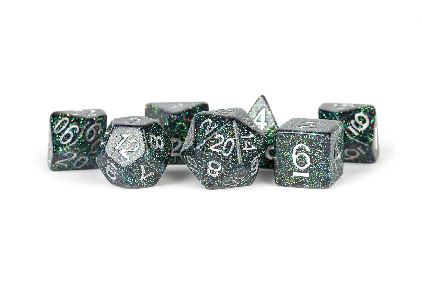 16mm Resin Poly Dice Set - Astro Mica (7)