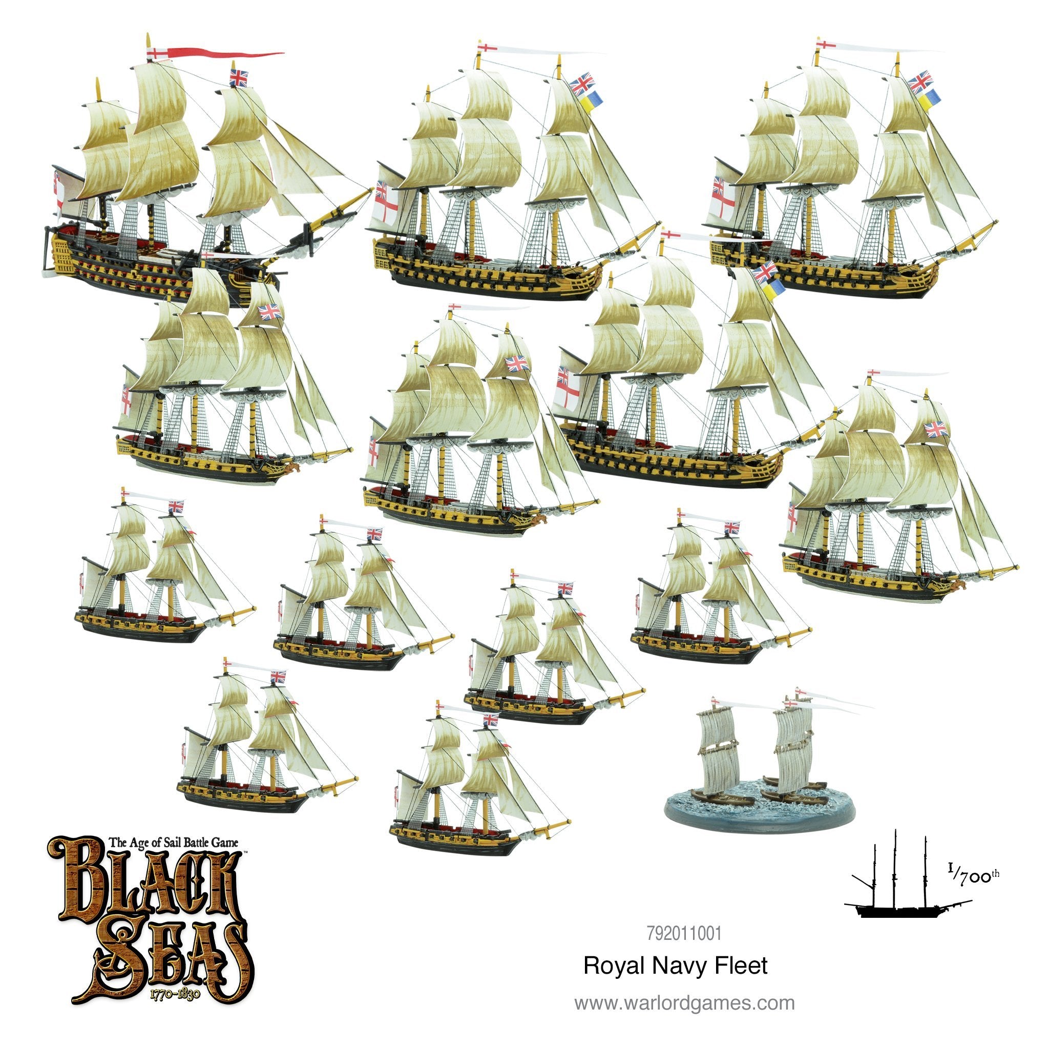 Black Seas - Royal Navy Fleet (1770 - 1830)