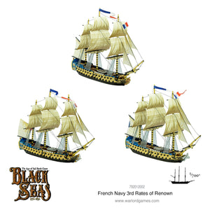 Black Seas - French Navy 3rd Rates of Renown