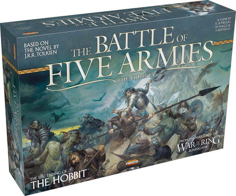 War of The Ring: The Battle of Five Armies w/ Fate of Erebor Expansion for War of the Ring