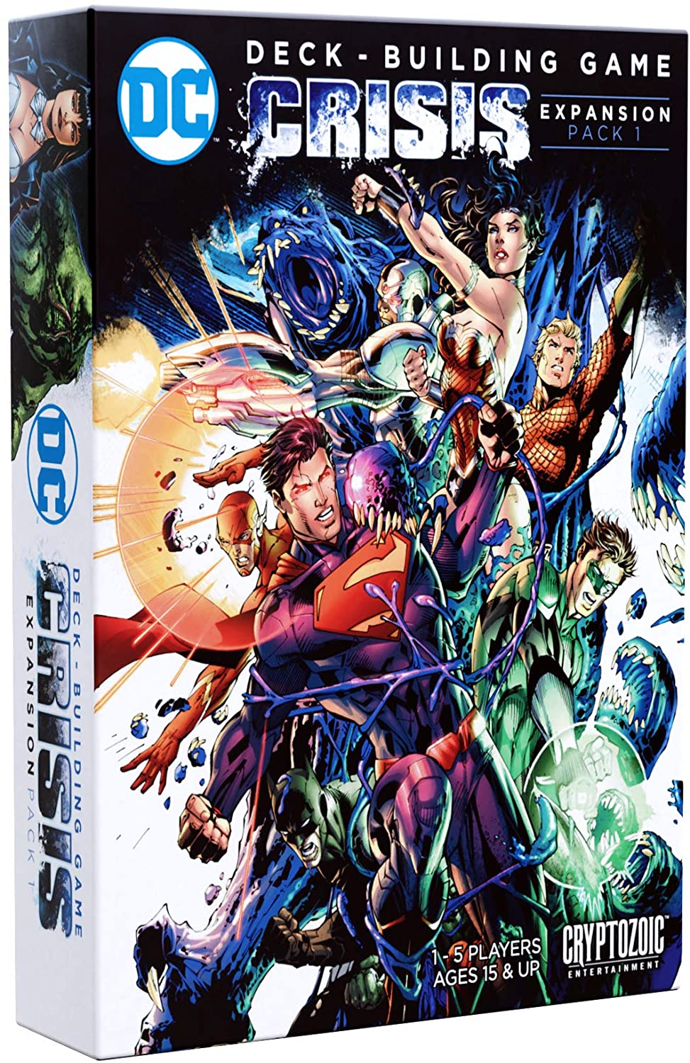 (BSG Certified USED) DC Comics: Deck-Building Game - Crisis Expansion Pack #1