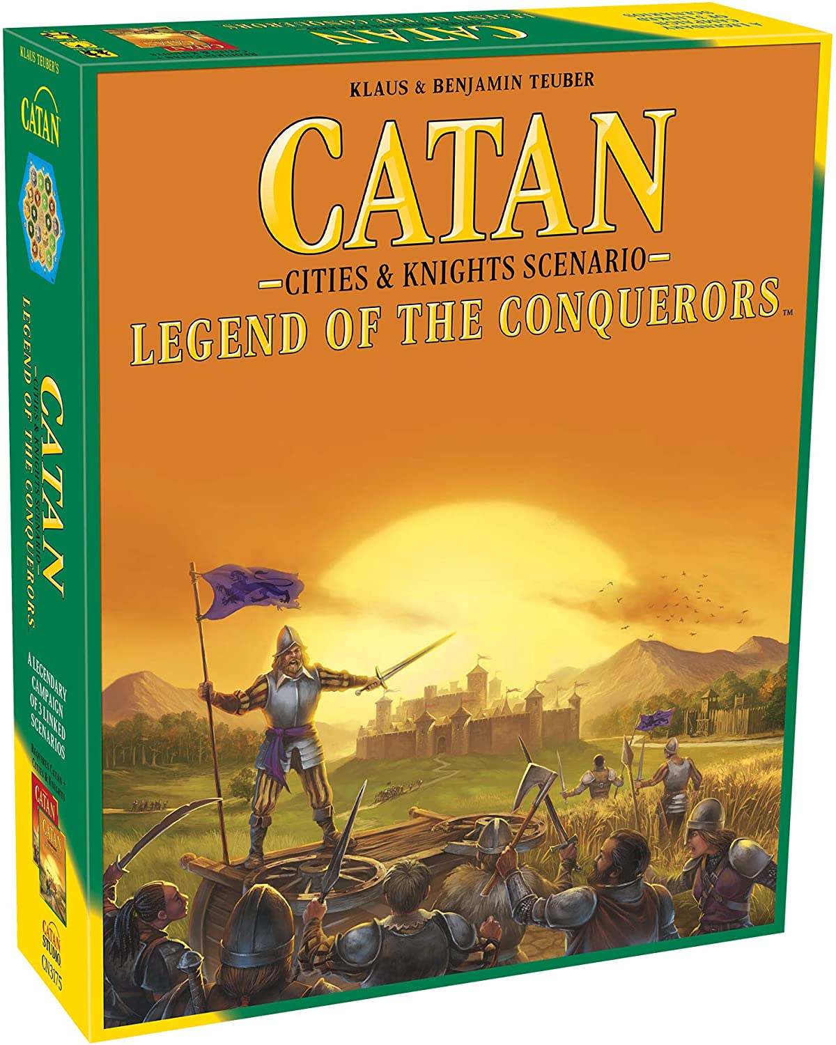 Catan - Cities & Knights Scenario: Legend of the Conquerors