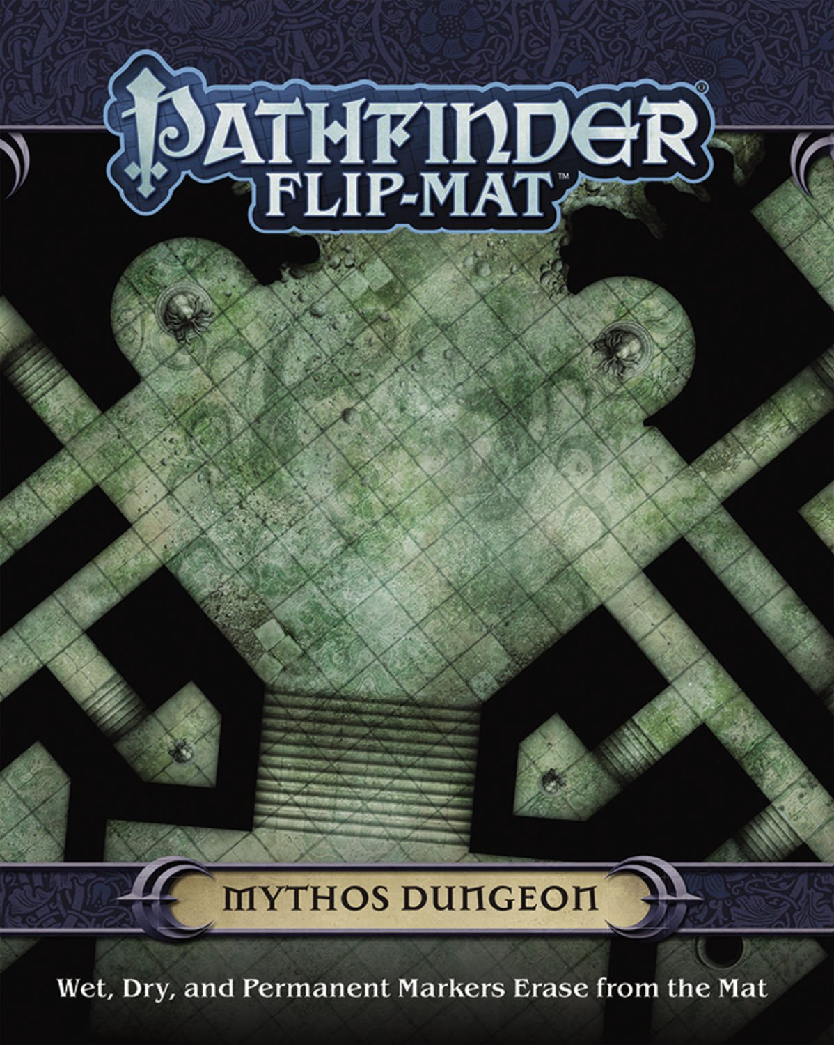 (BSG Certified USED) Pathfinder: RPG - Flip Mat: Mythos Dungeon
