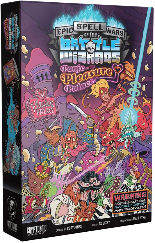 Epic Spell Wars of the Battle Wizards: #4: Panic at the Pleasure Palace (stand alone or expansion)