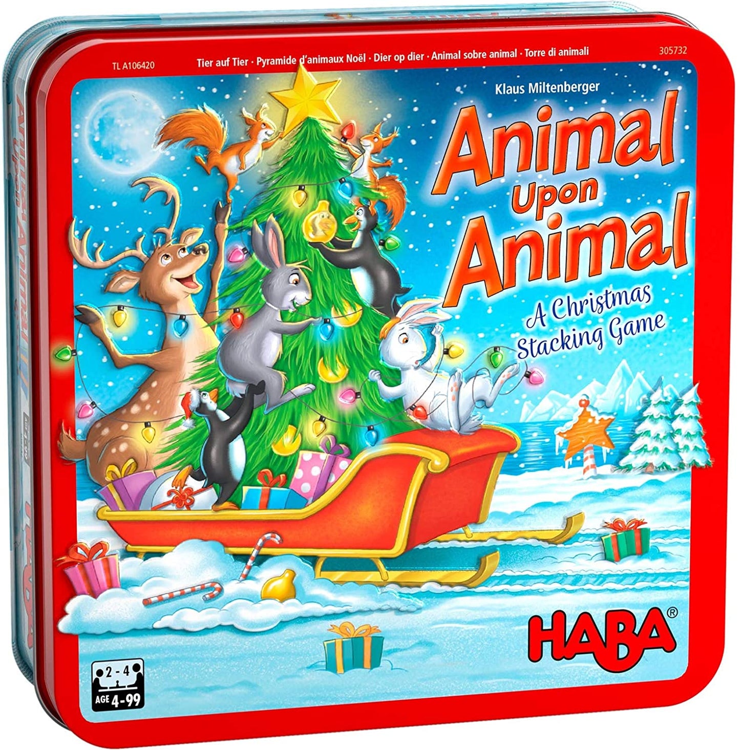 Animal Upon Animal: A Christmas Stacking Game