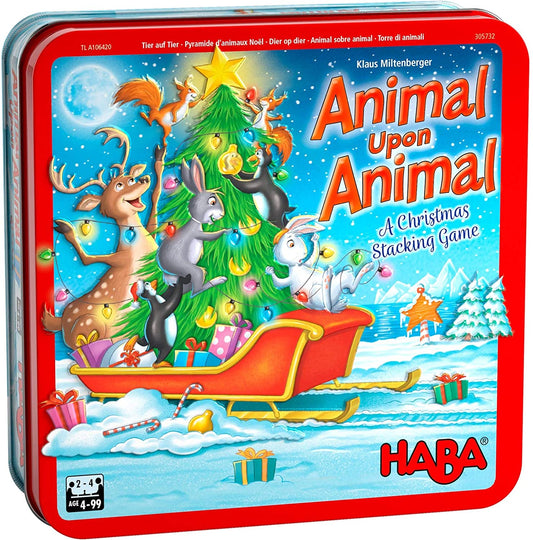 Animal Upon Animal: A Christmas Stacking Game