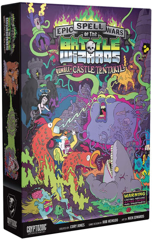 Epic Spell Wars of the Battle Wizards: #2 Rumble at Castle Tentakill (stand alone or expansion)