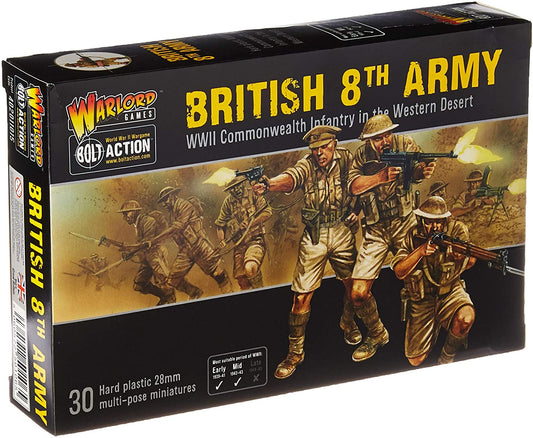 Bolt Action - British 8th Army: WWII Commonwealth Infantry in the Western Desert