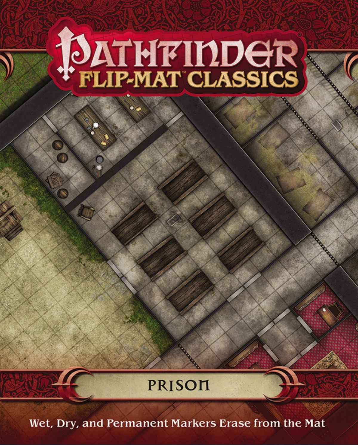 (BSG Certified USED) Pathfinder: RPG - Flip-Mat Classics: Prison